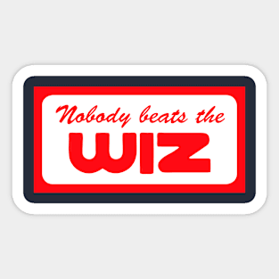 Nobody Beats The Wiz! Sticker